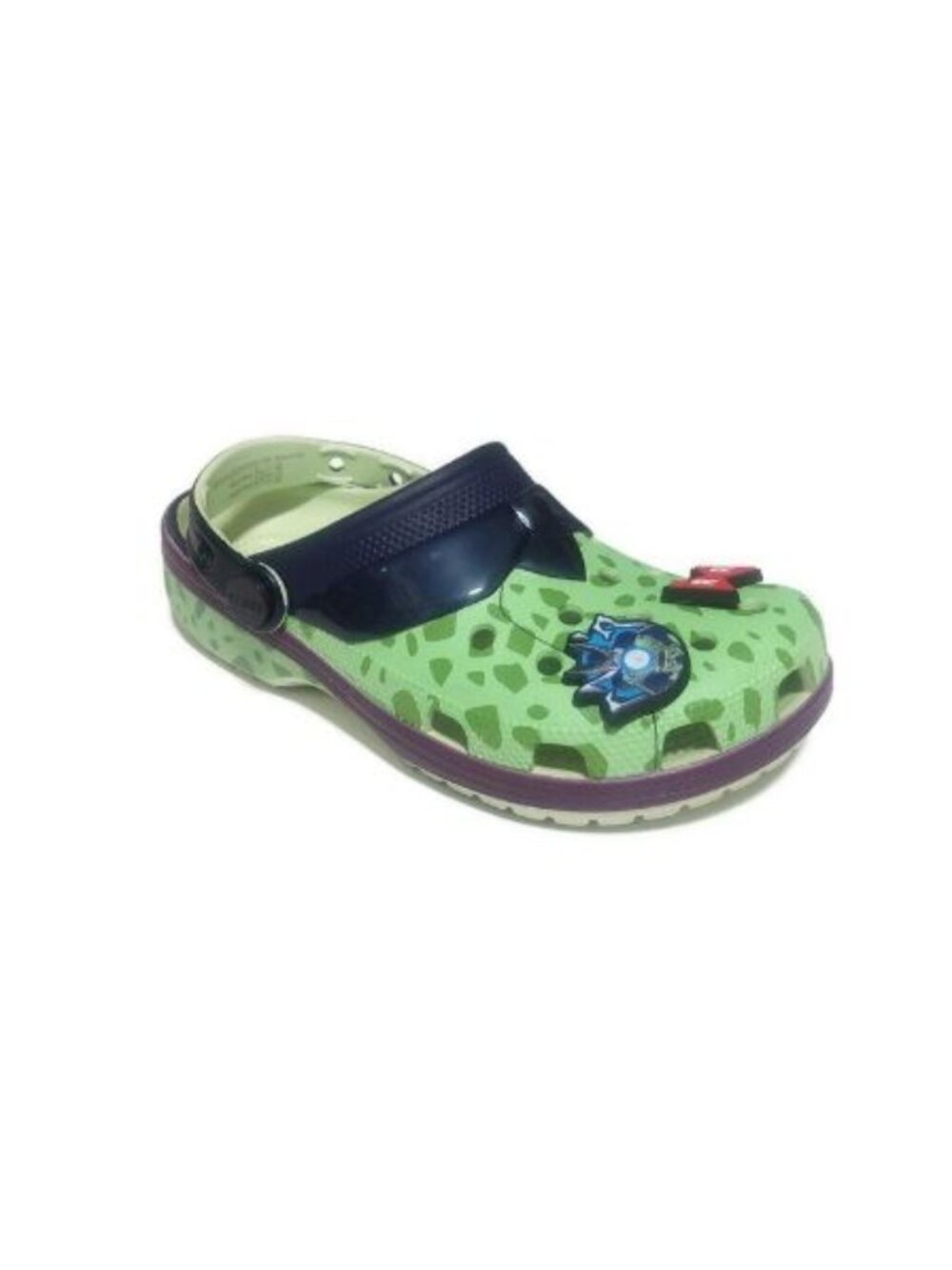 CROCS Dragon Ball Z Cell Classic Clog Mens 6 Womens 8 Sandals Croslite Green NWT - Picture 1 of 12